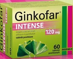 Ginkofar Intense 120 mg 60 tabl.