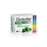 Ginkofar Vital 60 tabletek powlekanych