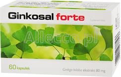 Ginkosal forte 80 mg 60 kaps.