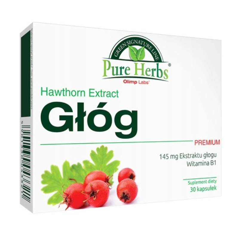 Głóg Premium kapsułki, 30 szt.