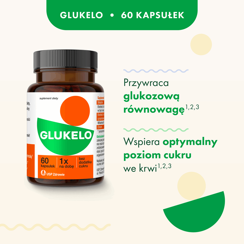 Glukelo kapsułki, 60 szt.