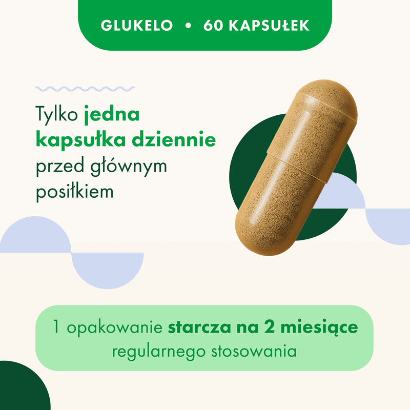Glukelo kapsułki, 60 szt.