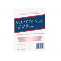 Glukoza o smaku cytrynowym proszek, 75 g