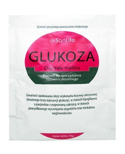 Glukoza dojrzała malina proszek 75 g