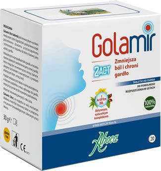 Golamir 2ACT 20 tabletek do ssania