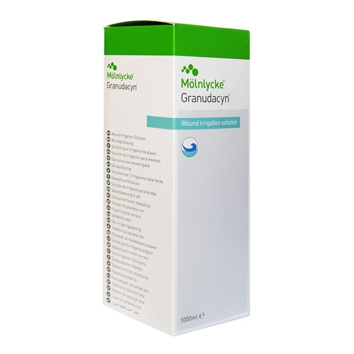 Granudacyn Roztwór do płukania ran 1000 ml