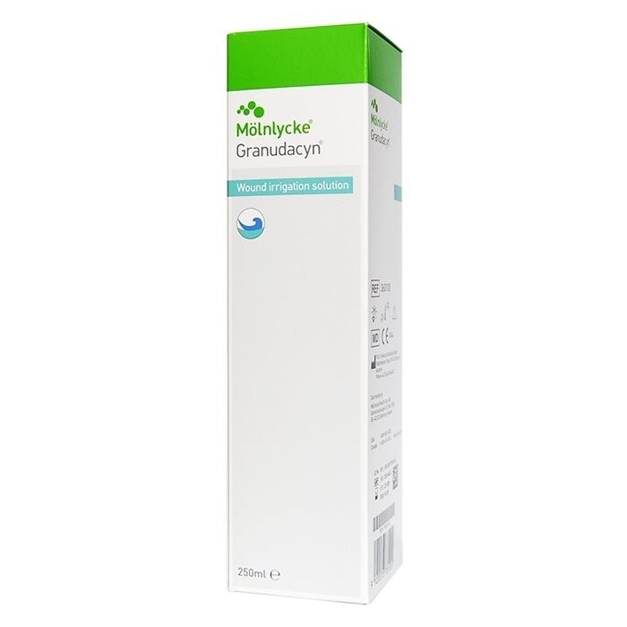 Granudacyn Roztwór do płukania ran 250 ml