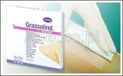 GRASSOLIND NEUTRAL Opatrunek z maścią 7,5 cm x 10 cm 10 szt.