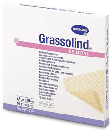 GRASSOLIND Opatrunek 10 cm x 20cm 30 szt.