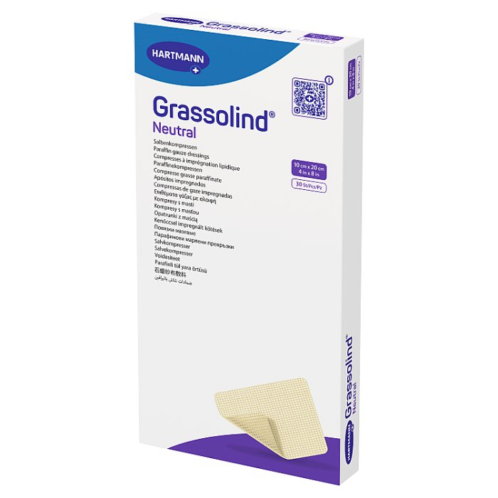 GRASSOLIND Opatrunek 10 cm x 20cm 30 szt.
