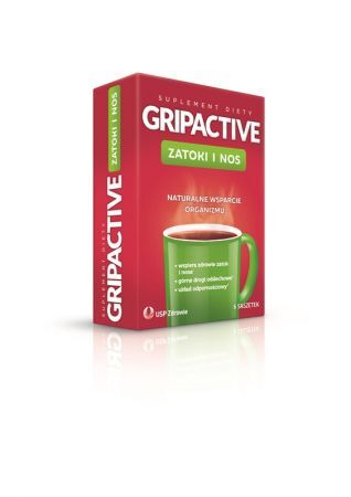 Gripactive Zatoki i Nos 6 saszetek