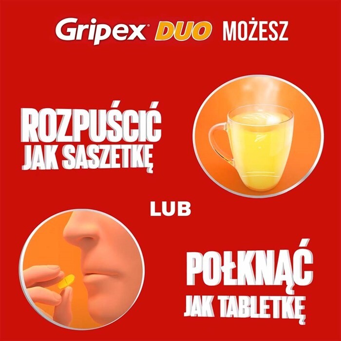 Gripex Duo 16 tabletek