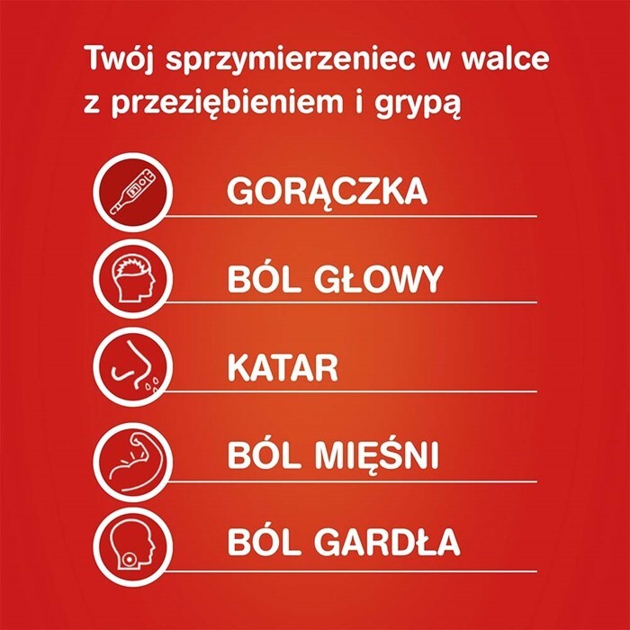 Gripex HOT 12 saszetek z proszkiem do sporządzenia roztworu