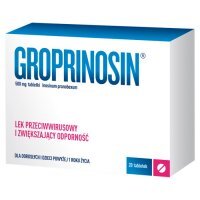 Groprinosin 500 mg 20 tabletek