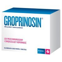 Groprinosin 500 mg 50 tabletek