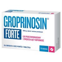 Groprinosin Forte 1000mg 10 tabletek