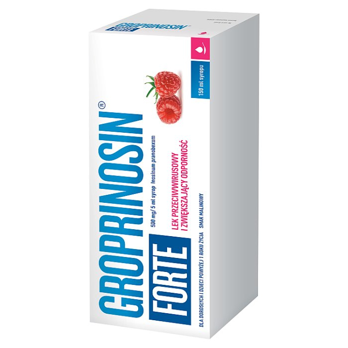 Groprinosin Forte syrop 500mg/5ml 150 ml / Wirusy, odporność