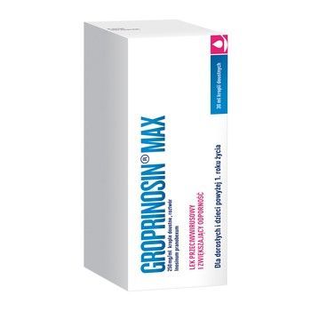 Groprinosin MAX krople 250mg/ml 30 ml