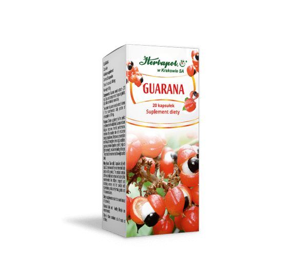Guarana kapsułki, 20 szt.