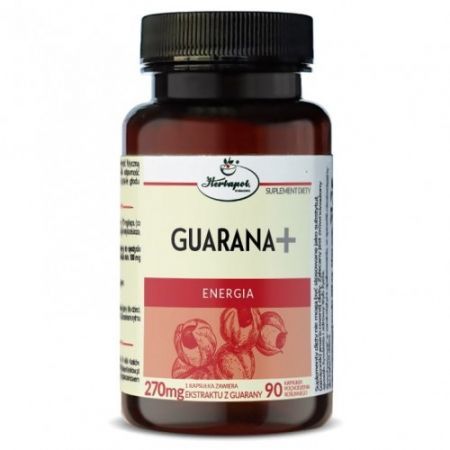 Guarana + 90 kapsułek