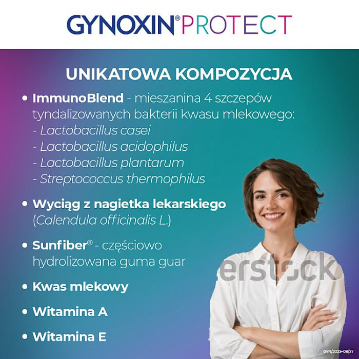 Gynoxin Protect globulki dopochwowe na infekcje intymne, 10 szt.