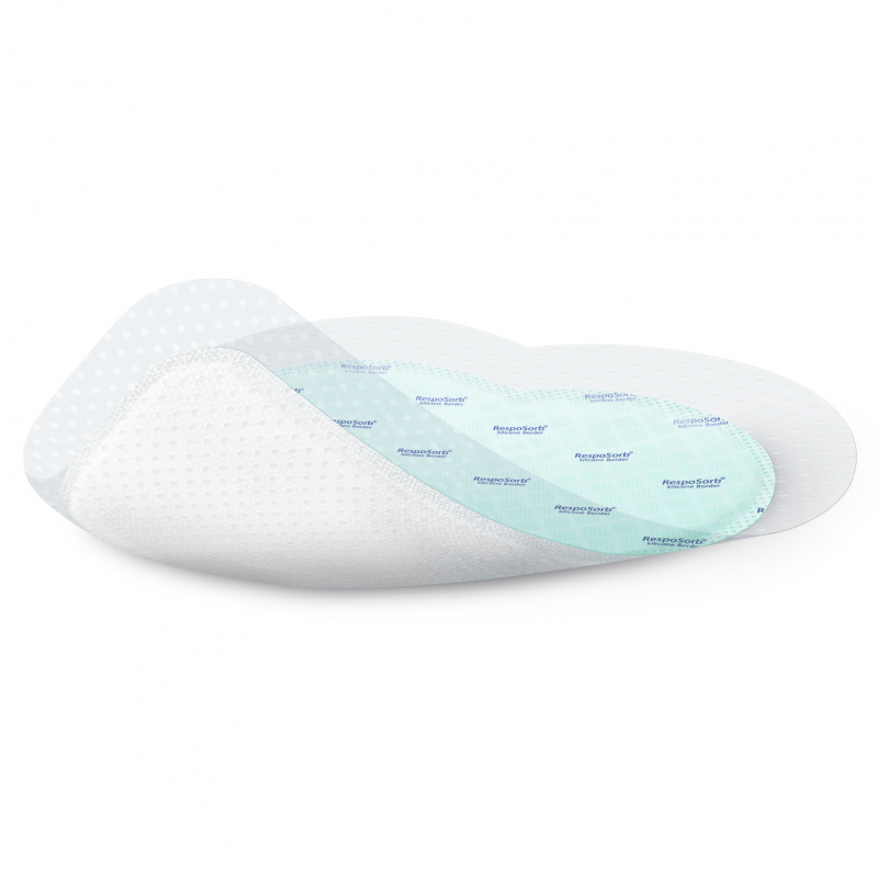 Hartmann RespoSorb Silicone Border Sacrum SAP 23 x 23 cm opatrunek samoprzylepny, 1 szt.