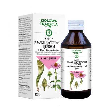 Hasco Lek syrop z babki lancetowatej i jeżówki na przeziębienie, 125 g