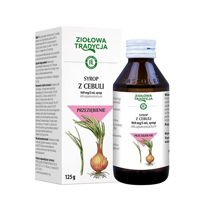 Hasco Lek syrop z cebuli na przeziębienie, 125 g