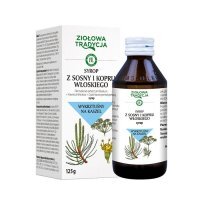 Hasco Lek syrop z sosny i kopru włoskiego na kaszel mokry, 125 g