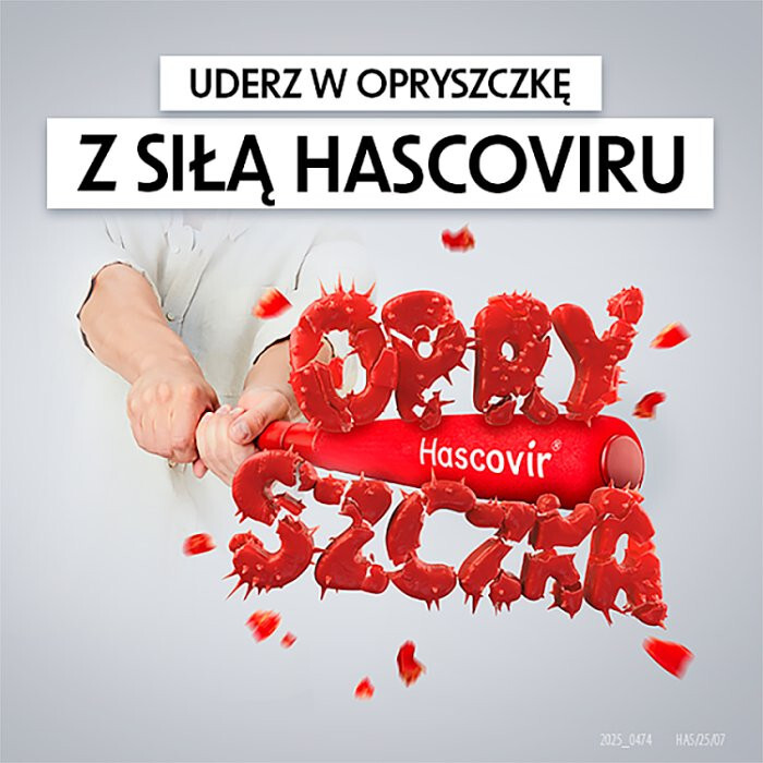 Hascovir Protect plastry na opryszczkę, 15 szt.