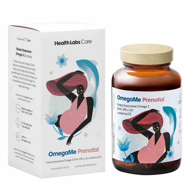Health Labs Care OmegaMe Prenatal kapsułki, 120 szt.