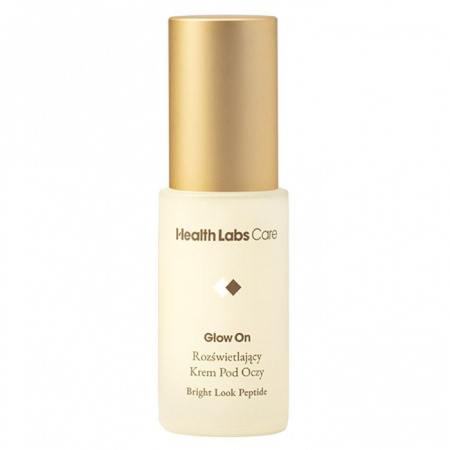 Health Labs Glow On krem rozświetlający pod oczy na oznaki zmęczenia, 15 ml