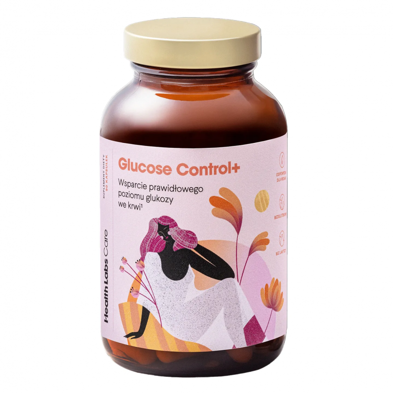 Health Labs Glucose Control+ kapsułki, 90 szt.