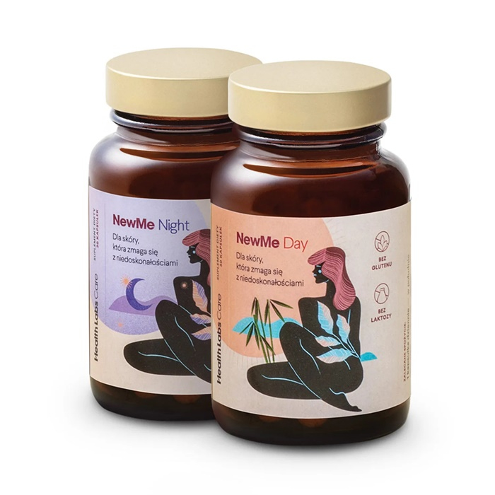 Health Labs NewMe kapsułki z kolagenem na włosy skórę i paznokcie, 60 szt.