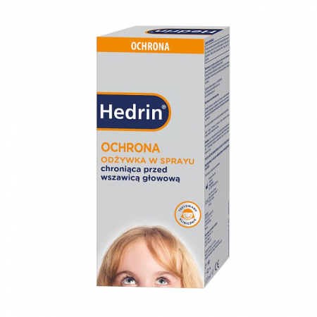 Hedrin Ochrona odżywka w sprayu chroniąca przed wszawicą głowową, 100 ml