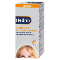 Hedrin Ochrona odżywka w sprayu chroniąca przed wszawicą głowową, 100 ml