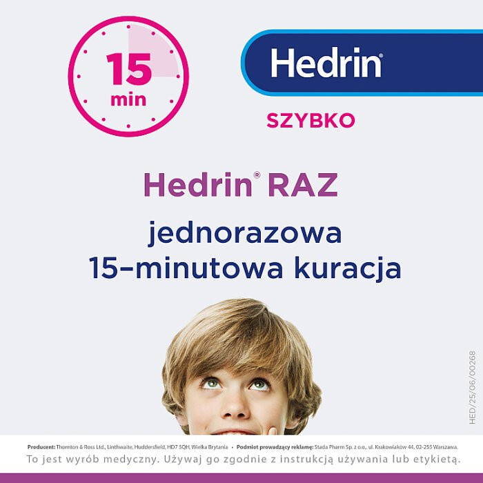 Hedrin RAZ żel w sprayu 60 ml