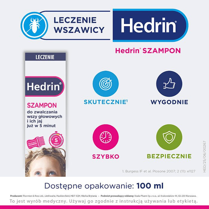 Hedrin Szampon 100 ml