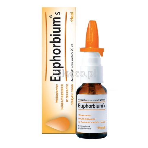 HEEL Euphorbium S aerozol do nosa 20 ml