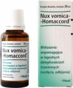 HEEL Nux Vomica Homaccord krople 30 ml / Zaburzenia trawienia