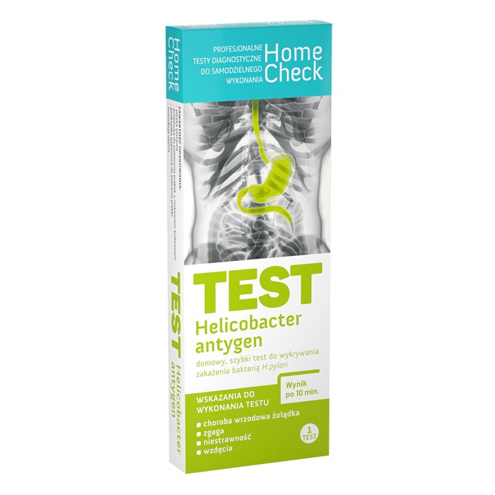 Helicobacter Antygen Test z kału na bakterie helicobacter pylori, 1 szt.