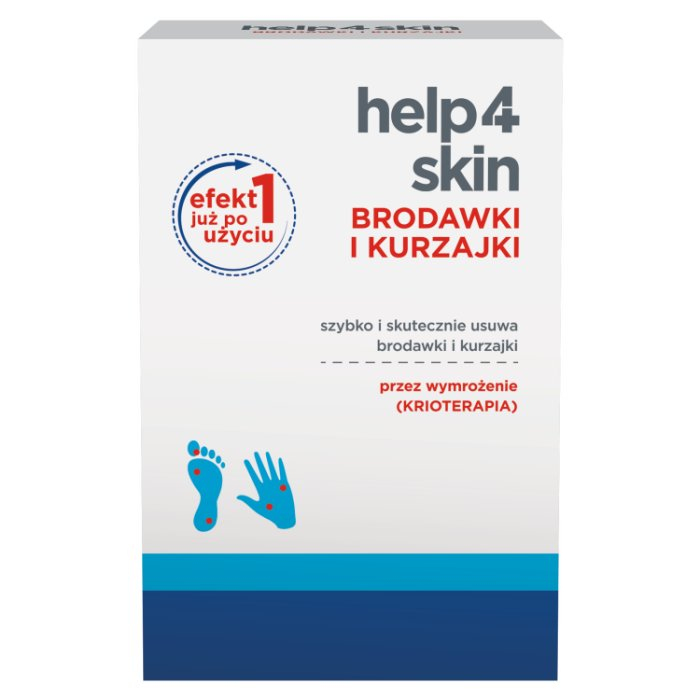 Help4Skin brodawki i kurzajki aerozol do wymrażania, 50 ml