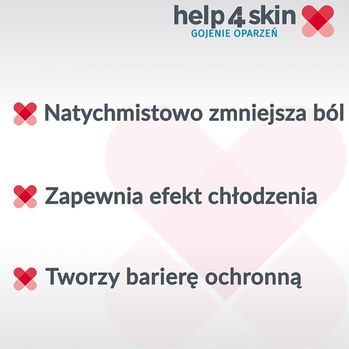 Help4skin gojenie oparzeń żel 75 g