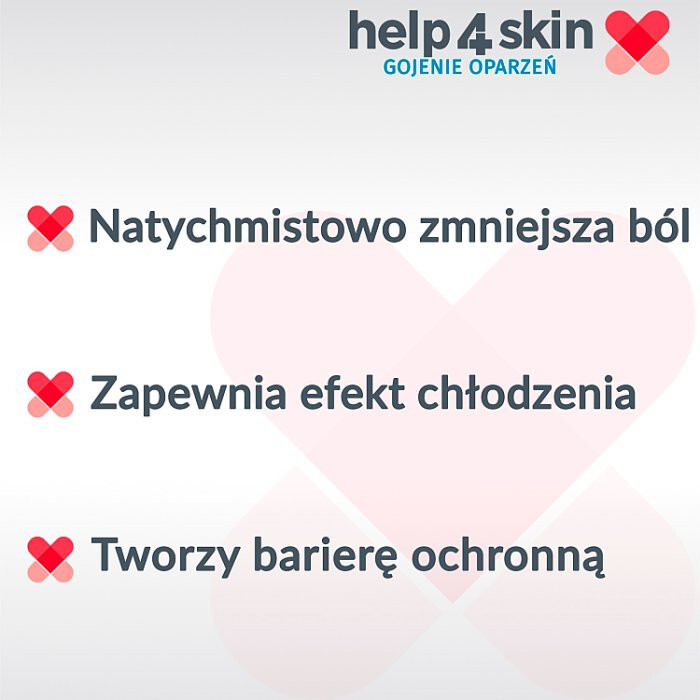 Help4skin gojenie oparzeń żel 75 g