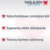 Help4skin gojenie oparzeń żel 75 g