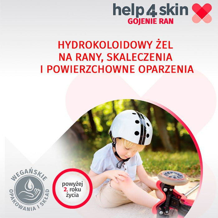 Help4skin gojenie ran żel hydrokoloidowy 20 g