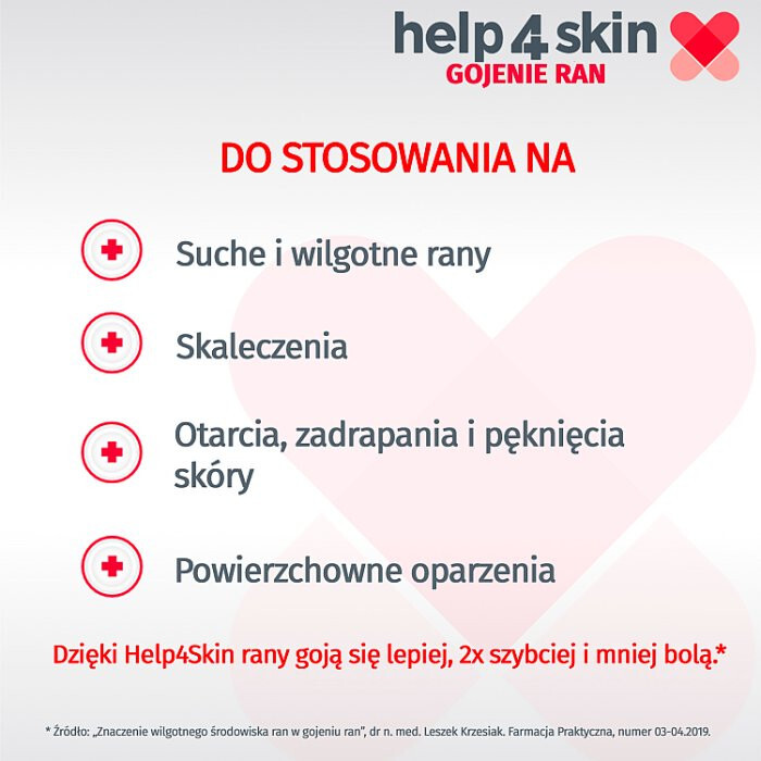 Help4skin gojenie ran żel hydrokoloidowy 20 g