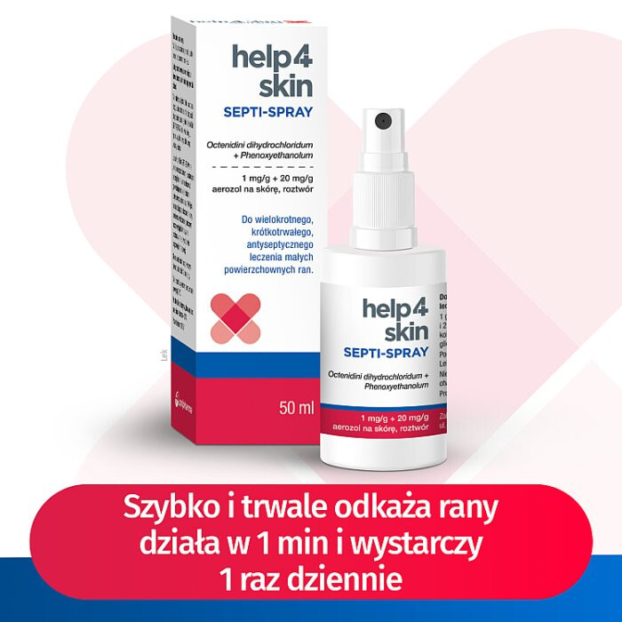 Help4skin Septi-Spray aerozol na skórę, 50 ml