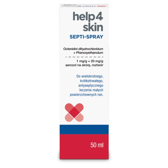 Help4skin Septi-Spray aerozol na skórę, 50 ml