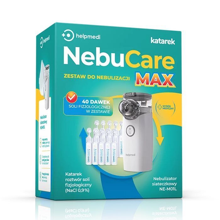 Helpmedi NebuCare MAX Zestaw do nebulizacji 1 szt.